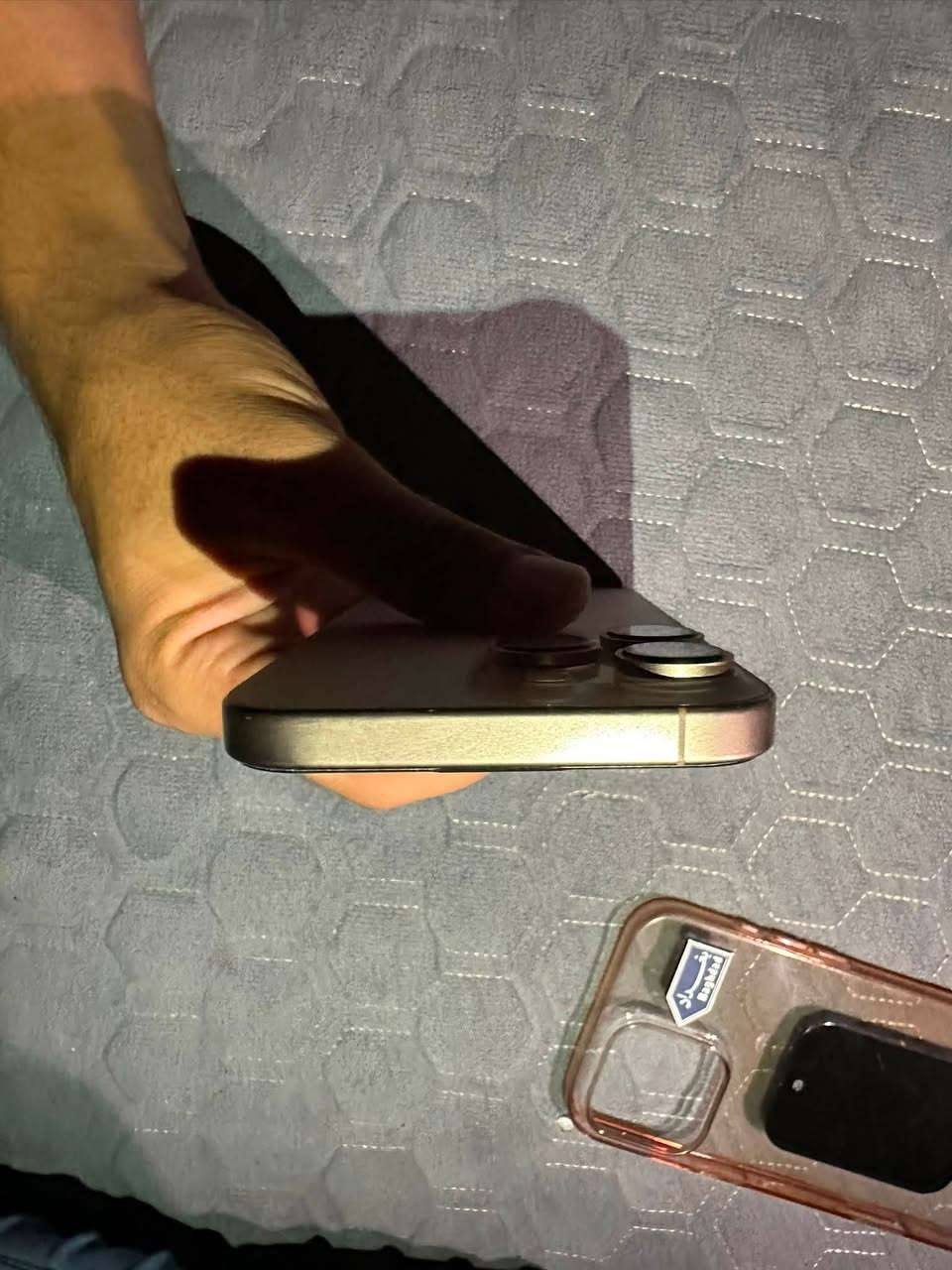 📱 للبيع – iPhone 16 Pro Max
• السعة: 256GB

• اللون: ذهبي

• البطارية: 90%

• تك سيم كارت

• جلخ ما بيه، نظيف 100%

• مع الكارتون

• الكيبل الأصلي موجود

📩 لاستفسار، راسلني خاص.

***********

***********

السعر.1350 وبي مجال
