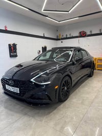 سوناتا 2021  فووول لمتد اعلى فئه  حادثها ربع جاملغ خلفي بدون ايرباك با...