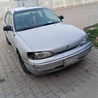 سياره اكسنت موديل 96دفتر بانزين محرك جديد شرط تحويل وكاله سنويه وطني 2...