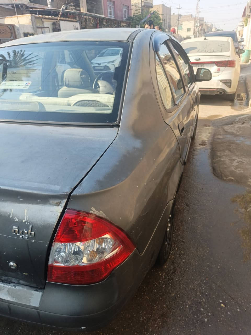 السلام عليكم تايبا موديل ٢٠١٢ خصوصي لون نفطي رقم بغداد ألماني مكفولة كير و مكينه وتبريد شغال دشمه كشنات وارضية جلد وشاشة وتخم تاير جديد سيارة جاهزة ماتذب عليها الف وترايك للبصرة العنوان بغداد _ مدينة الصدر  السعر 40$
رقم الهاتف ***********
