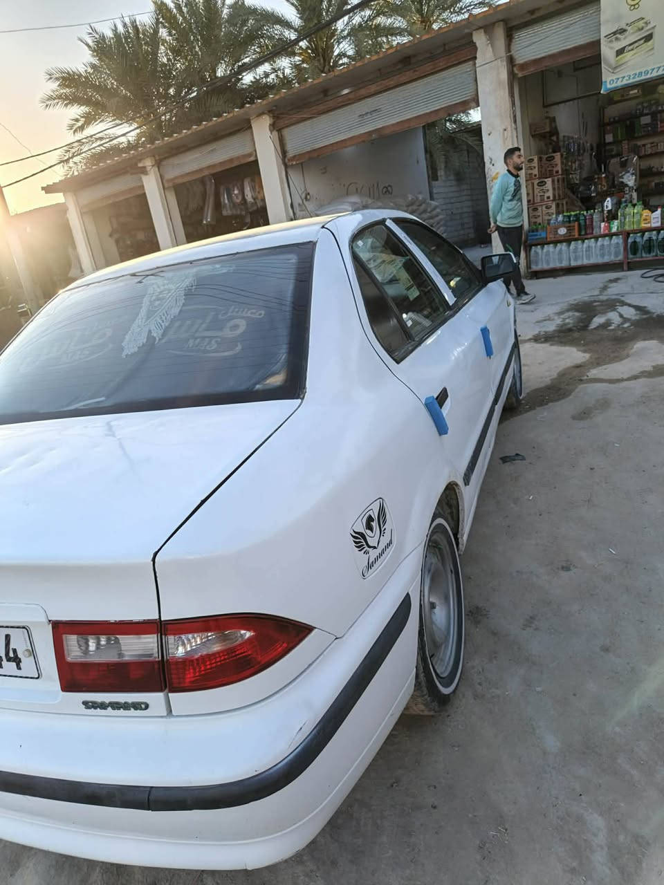 سلام عليكم سمند موديل 12 سنويه لل30 رقم قادسيه نكليزي مداور ثاني يوم مصبوخه حزام مكفوله من ظربه قويه شواصي تكم مكفولات مكينه بيه صوت براص تخم تاير جديد حداديه جديده تبريد عاطل مكان نجف ناحيه الحيره سعر 33 وبيه مجال بسيط هاذه رقمي ‏‪***********‬‏
