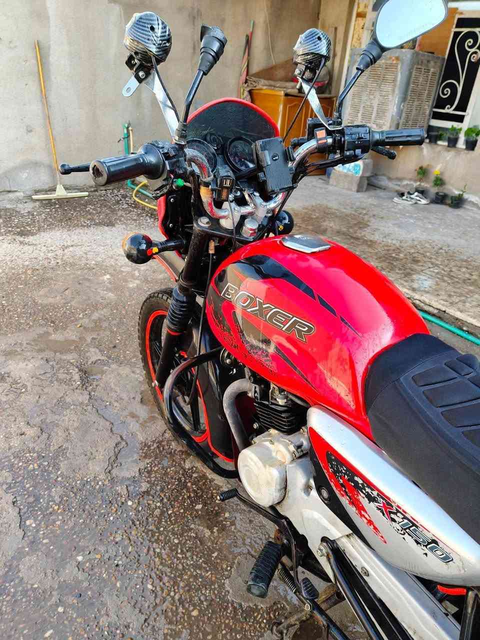 السلام عليكم دراجه بوكسر جبل موديل 22 شهر 11 دراجه نضيفه اي نقص مابيه تجفية جديد مكينه ناعمه رقم بغداد نكليزي 
السعر  مليونين  500 
المكان بغداد البياع 
رقم ‏‪0783 868 4913‬‏
