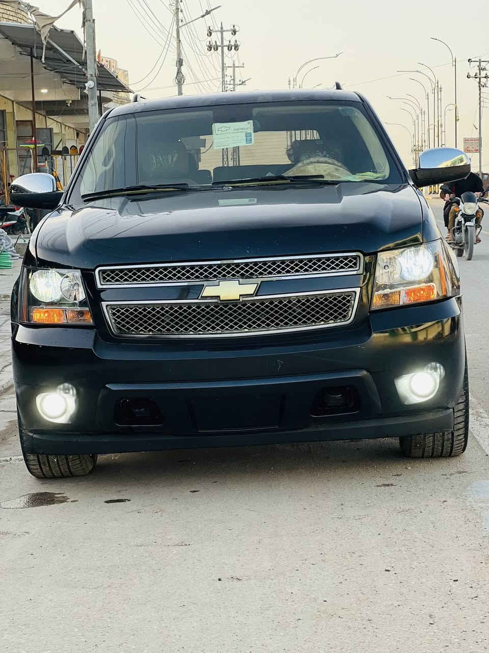 السلام عليكم تاهو موديل 2013
مواصفات LT
أدوات ادوات اقرأ التفاصيل وبعدين خابرني 
امشي عليك العباس ماتصيرلك لاتكسر بيها
تاهو ابتر دخول جديد موديل 2013 اصل وارد خليجي داخل عسلي كفاله عامه مكينه وكير شرط الضمان مكفوله من الكص والضربه والصبغ تخم تاير منضومه زنون كشنات كهربائي شاشه لمس تحكمات ستيرن  فقط بيع مكاني بصره 
السعر 90  وبيها مجال اتصال 
📞 ***********
