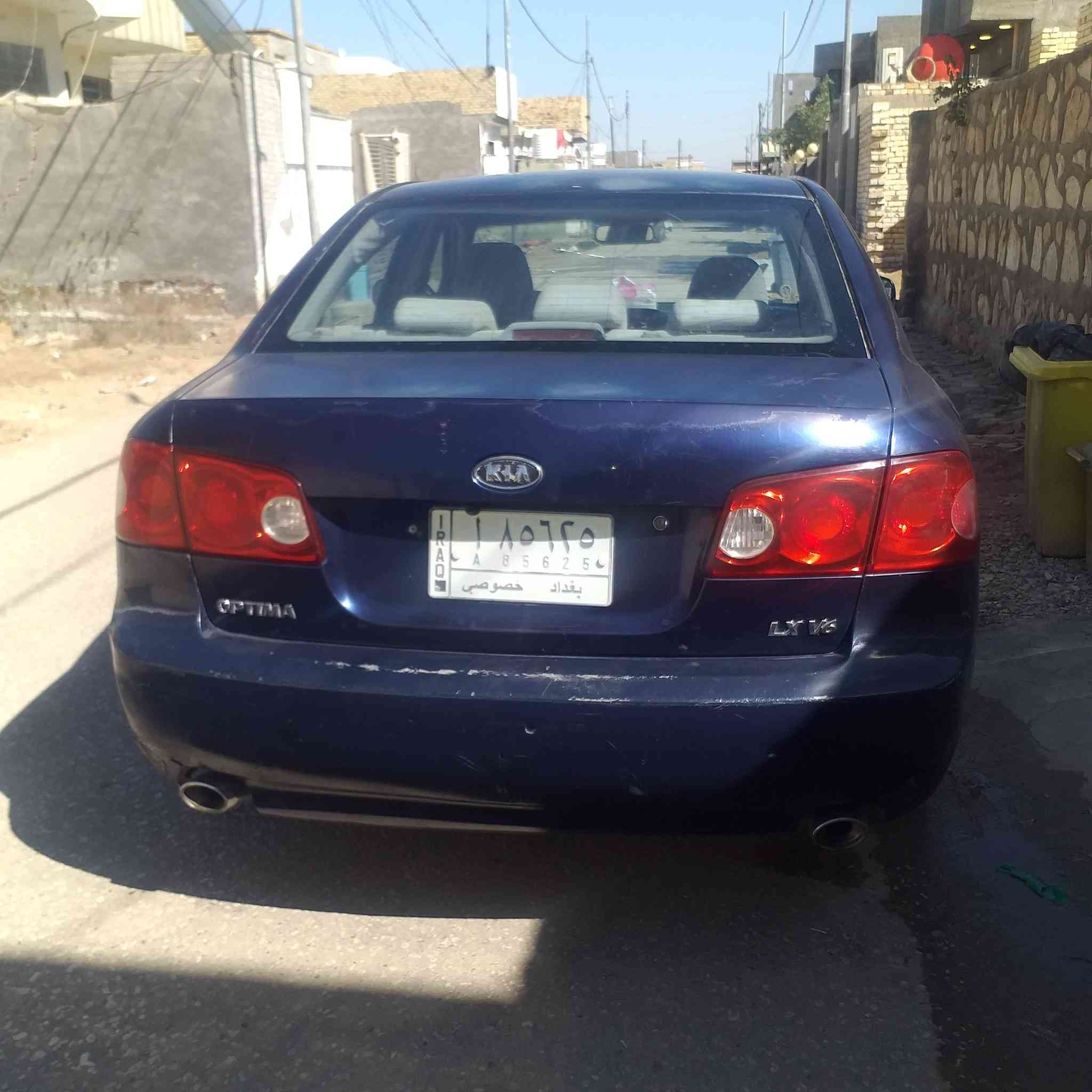 السلام عليكم 
كيا اوبتيما للبيع
موديل ٢٠٠٧ رقم بغداد 
امريكي ٦ سلندر ٢٧٠٠
حادث خشم البنيد فقط و مصلح بدون دواخل بيهه جراد
السياره جاهزه من كلشي محرك كير حداديه تايرات  
مكان السياره بابل الشوملي 
السعر ٨٨ وبيهه مجال
اتصل ودلل ***********
