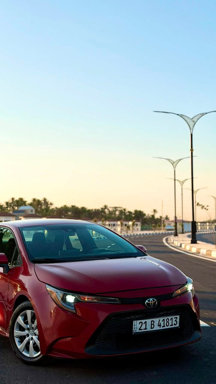 السلام عليكم
كورلا 2021  LE 
محرك ال 18 المرغوب 

بجم وخلف كبس ✅
بدون ايرباك بدون دواخل ✅ 
 
ماشية 110  الف

المواصفات:
رادار امامي 
توقف ذاتي 
تحكم ستيرن 
تحديد مسار 
لايت زنون 
هاند بريك (كهربائي) 
‏auto hold
شاشة تاب

مكان السيارة
 / ديالى / خانقين 

حادثهه باب فقط مبدل بلاد
وبالعراق جاملغ امامي و جاملغ خلفي صبغ

السعر ١٢٨ 🔥 وبيهه مجال
رقم ***********
