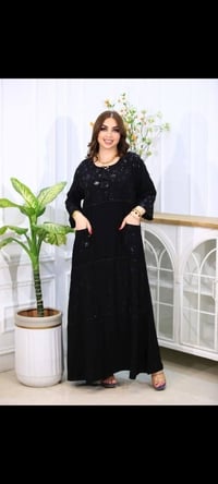 دشداشة نسائي • كشمير • مقاسات 2XL-5XL