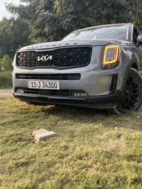 #كيا تيلورايد لون مميز موديل 2022 #الضرر حادث خلفي تبديل جنطة مع تبديل...