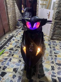 يالله السلام عليكم دراجه ثعلب140مكينه حلوه وكل زين لا نضوح لا تبخير ول...