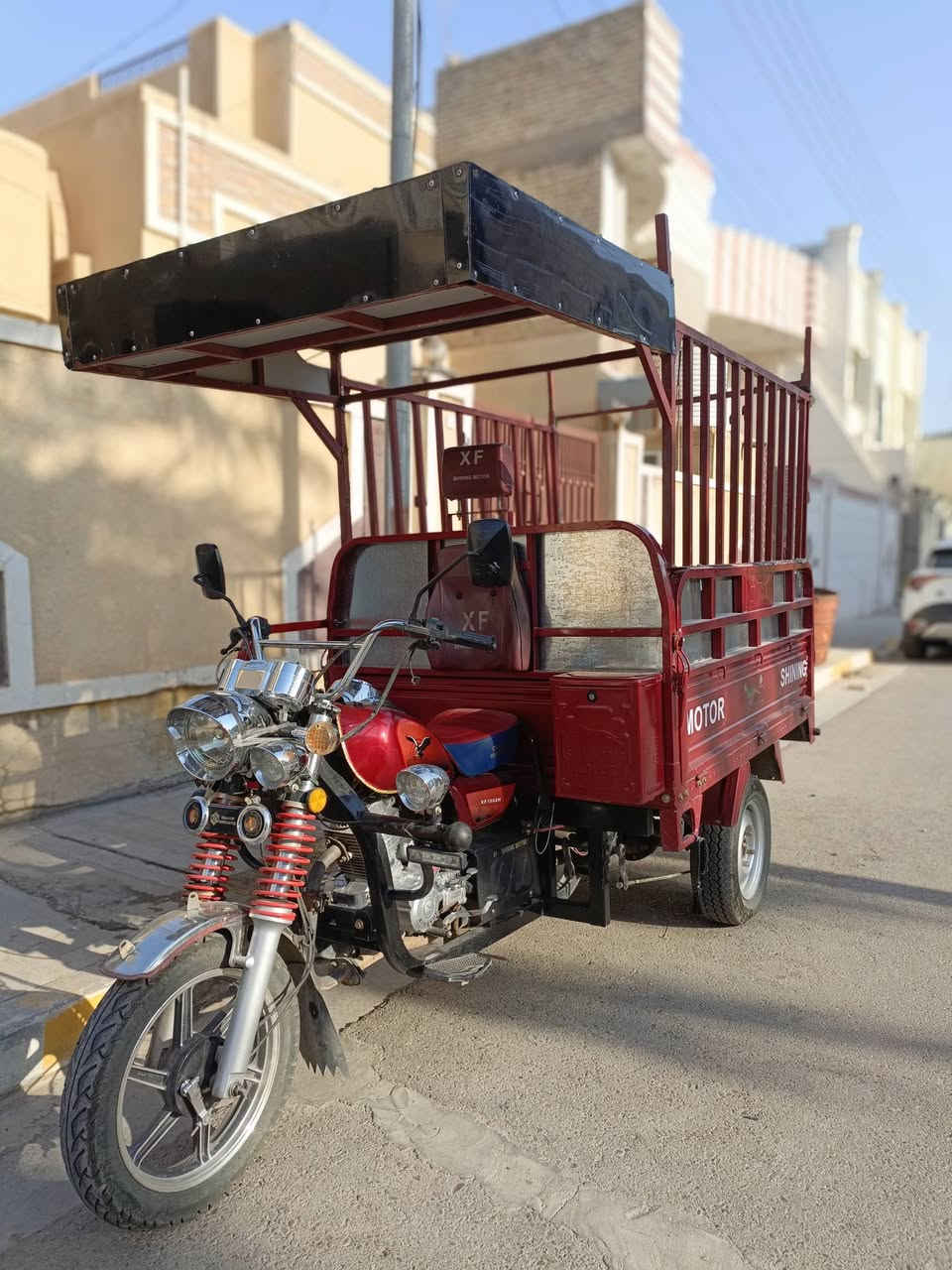 السلام عليكم 
للبيع ستوتة موديل 2023 مشدودة بنهايت 2025  مرقمة كامله محركهة بلادي ما مفتوح مسجله باسمي تحويلهة ثاني يوم لوحات كامله سبيرهة ما نازل سعرهة 3وستمية وبيهة مجال مكاني الفلوجة حي الجمهورية رقمي *********** للتواصل موجود عل رقم وعل واتساب
