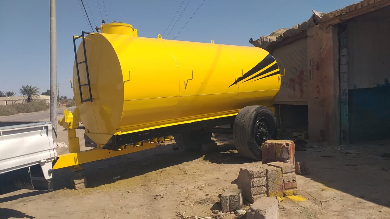 حداده وعمل المقطورات الماء المغلون حسب اطلب مختلف الحجام *********** بابل الحمزه الغربي الطريق السريع الخميسيه
