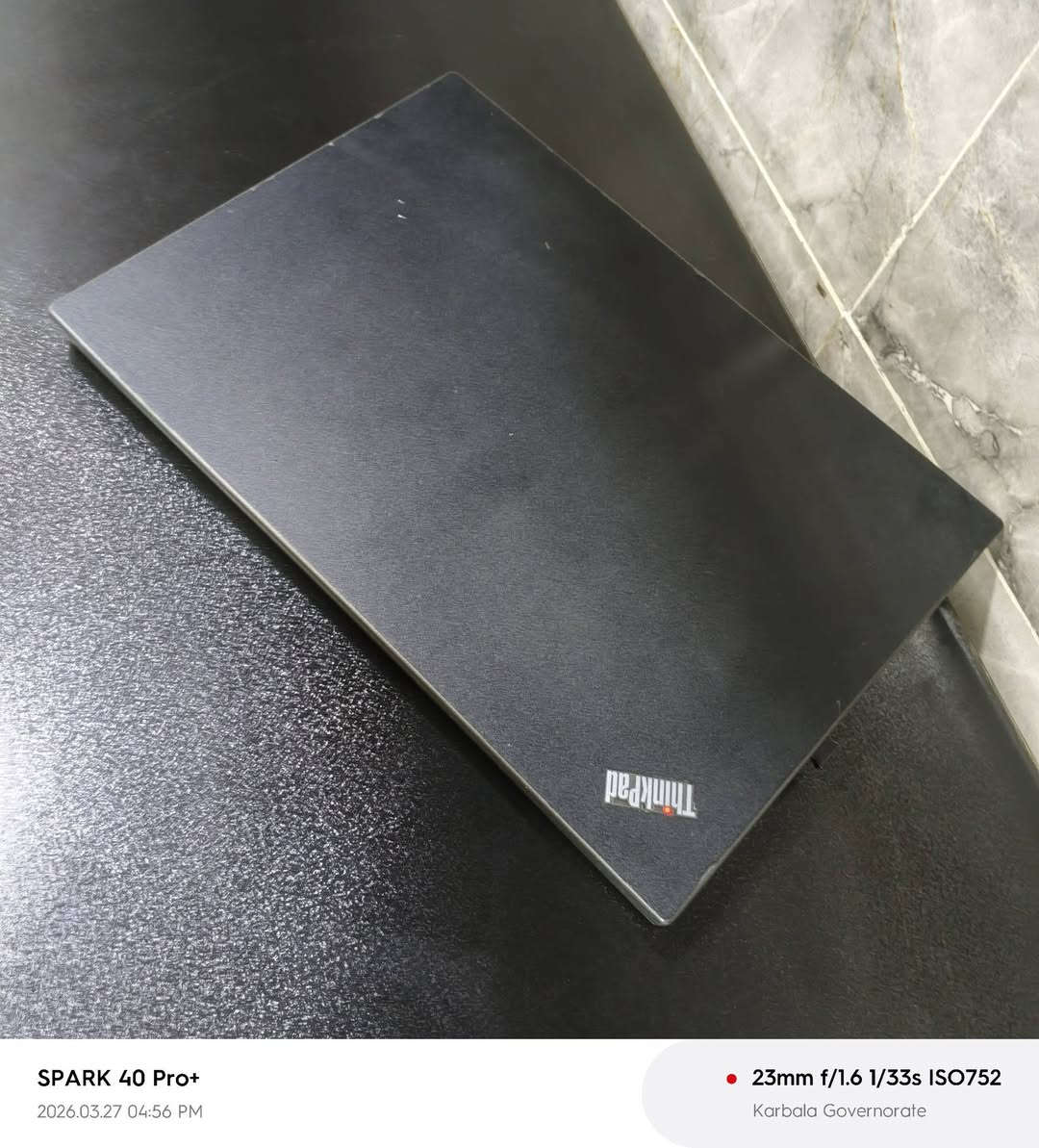 💻 للبيع لابتوب Lenovo ThinkPad L460 بحالة ممتازة

🔹 المعالج: Intel Core i5 الجيل السادس
🔹 الرام: 8GB
🔹 التخزين: 256GB
🔹 الشاشة: نظيفة جداً بدون مشاكل
🔹 البطارية: جيدة وتتحمل الاستخدام
🔹 الحالة: مستخدم استخدام خفيف + خدوش بسيطة جداً

✅ مناسب للدراسة، التصفح، وبرامج الأوفيس
✅ جهاز عملي وقوي ويتحمل الشغل

💰 السعر: 220 ألف دينار قابل للتفاوض
📍 الموقع: كربلاء البوبيات عمود 48 

 
الرقم للاستفسار:***********
