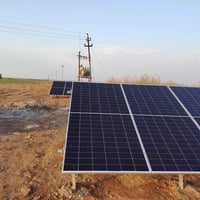 منظومة شمسية • غطاس زراعي • ٤٠حصان