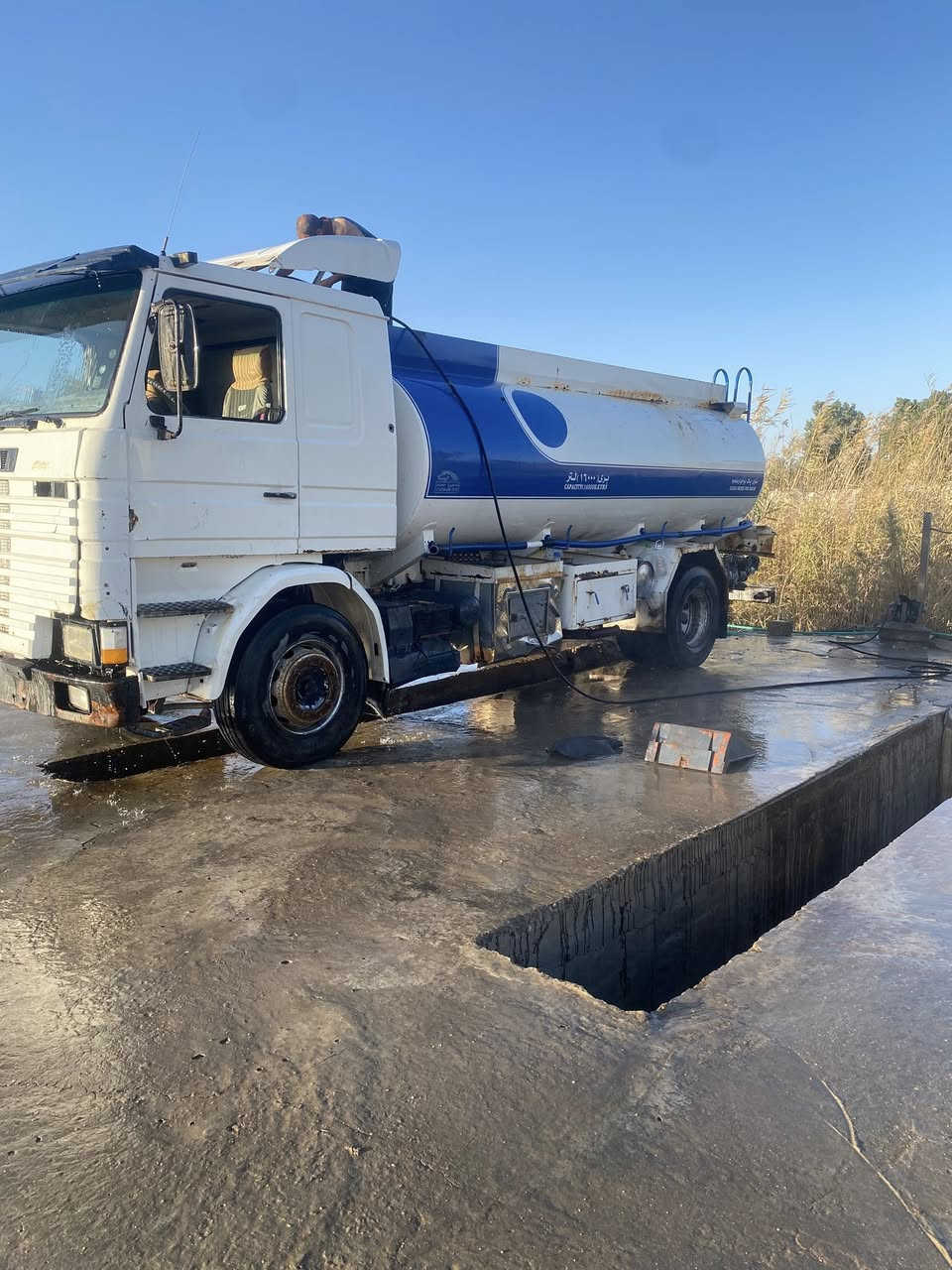 سلام عليكم سكانيا 1991 دخول جديد هزاز  بعد بس استلام الوحات (سعر١٤٠بيها مجال) كير 5*5 تانكي 16 الف حديد عنوان ناصريه قضاء البطحاء رقم/***********
