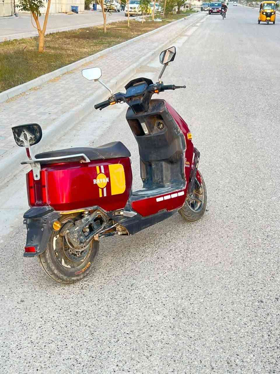 السلام عليكم
للبيع دراجه شحن الريان مواصفات كامله  مكان بغداد البياع ***********
