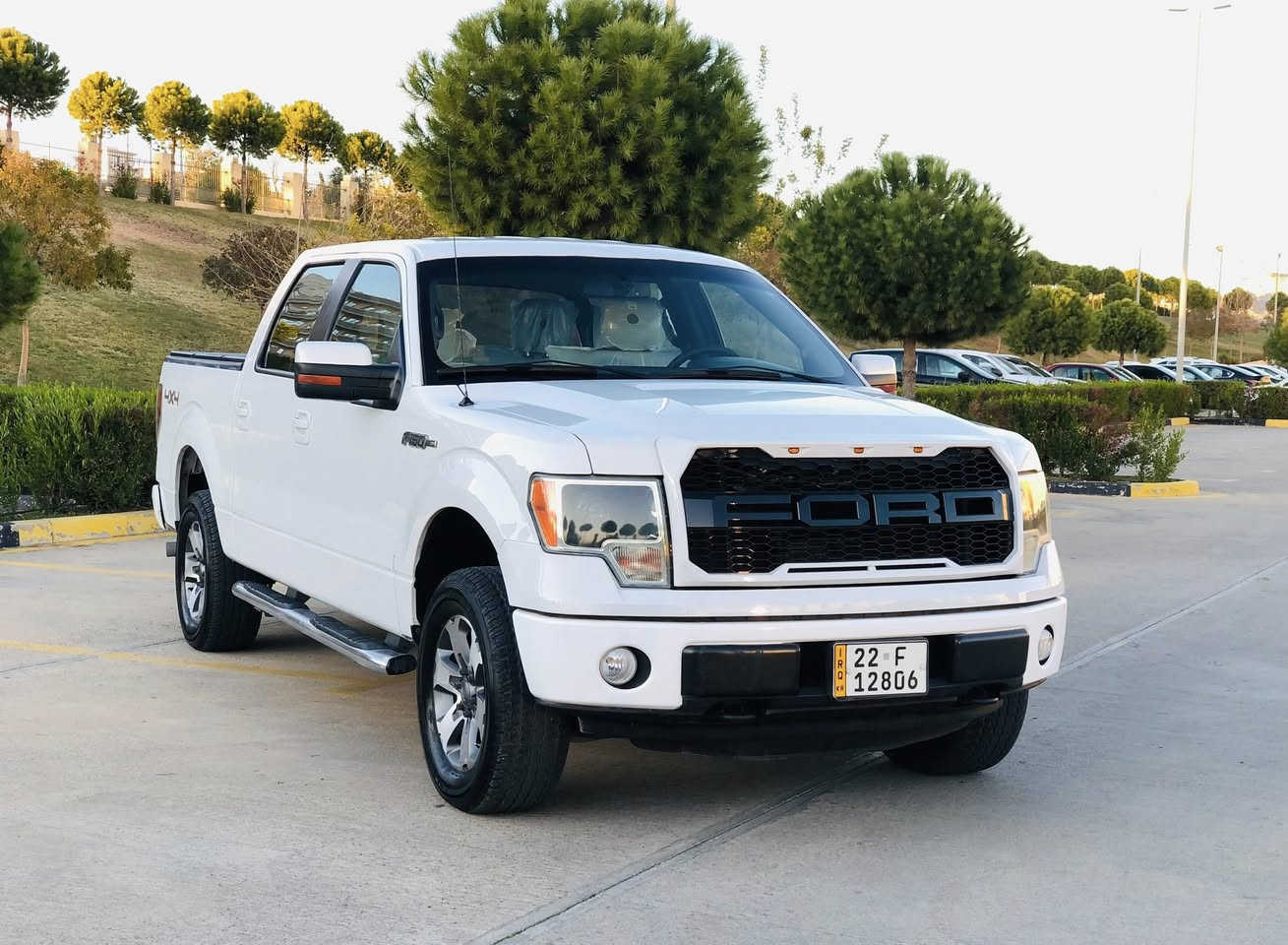 F150
‎فورد ف١٥٠ : 2013
‎حجم المحرك :  5000 (8سلندر ) 4*4
‎بودى قصير باب طويل
‎سونر موجود بالصور
‎ماشيه 225 ميل
‎مكانى سليمانيه
‎رقم سليمانيه 
‎رقم سنوية جديدة لحد 2028 باسمى
‎فحص هذة جديدة 
‎سعر :163    
‎م:***********
