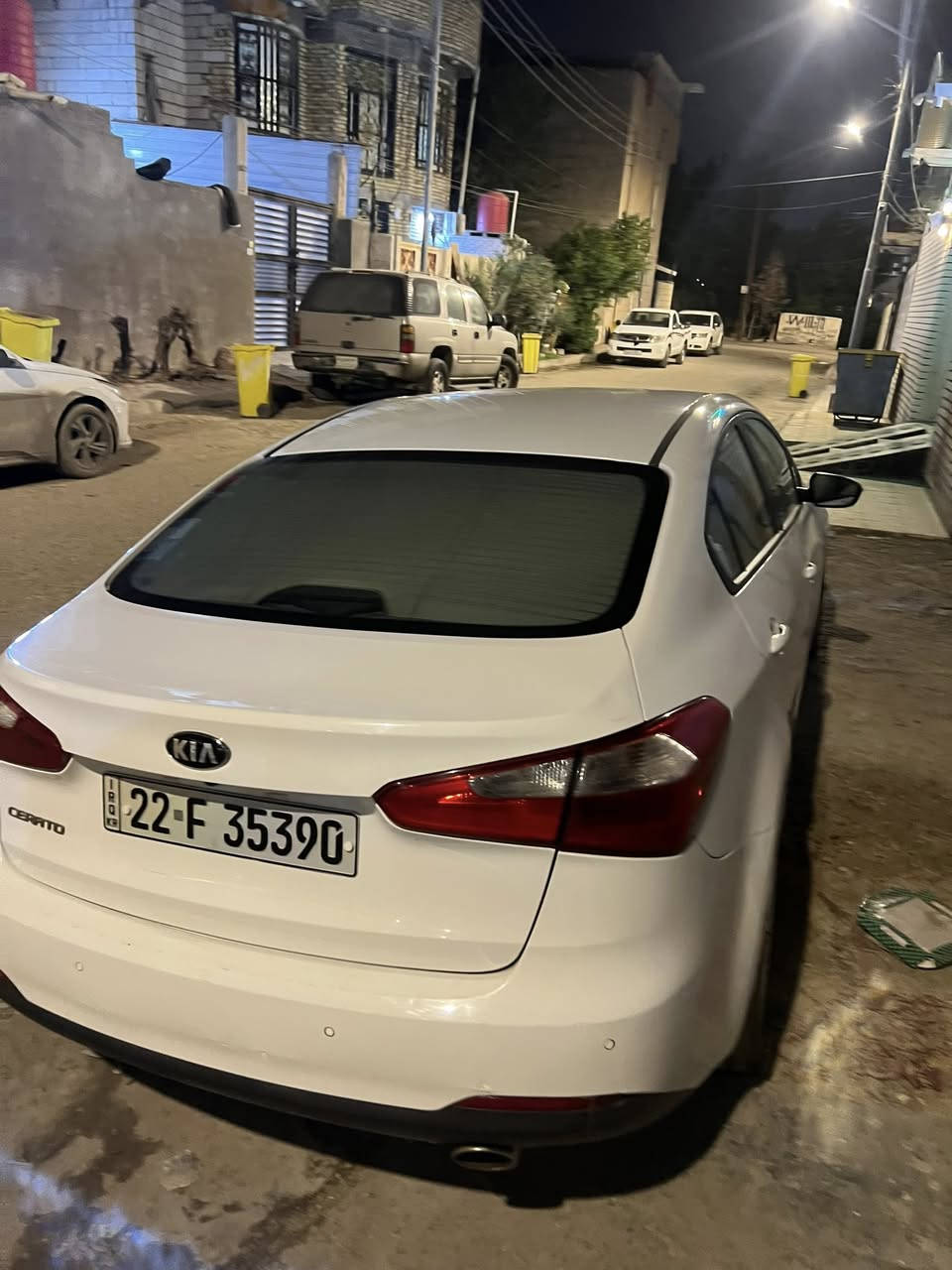 للبيع كيا سيراتو  خليجي مديل 14 كفاله عامه  رقم اربيل جديد سعر 118 بيها مجال قليل  الاستفسار ***********
