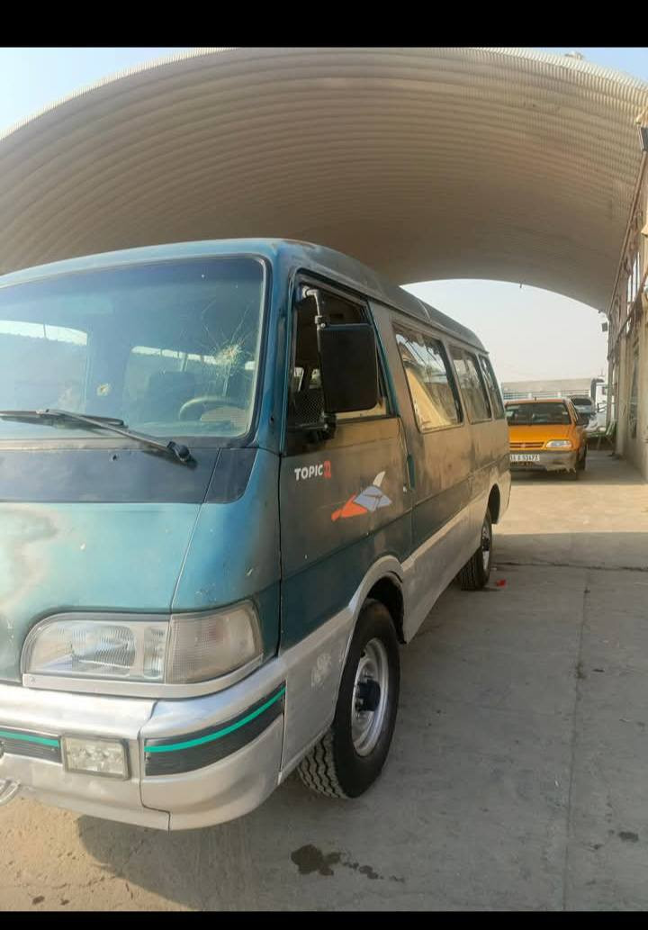 سلام عليكم كيه اسيا للبيع موديل 94تحويل ثاني يوم مكينه كير اكسن شواصي كفاله عامه  رقم احمر السعر 45وبيها مجال كشنات نضيفات رقم ***********
