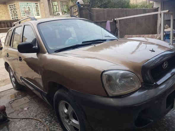 للبيع سنتافي ٢٠٠١ محرك جديد تايرات جدد سنوية  بسمي مكان بغداد خلف مرور الرستمية سعر ٥٧ ***********
