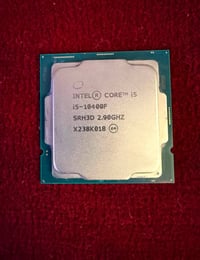 Core i5 10400f • معالج i5 • معالج جيل عاشر • مبرد معالج • معالج انتل