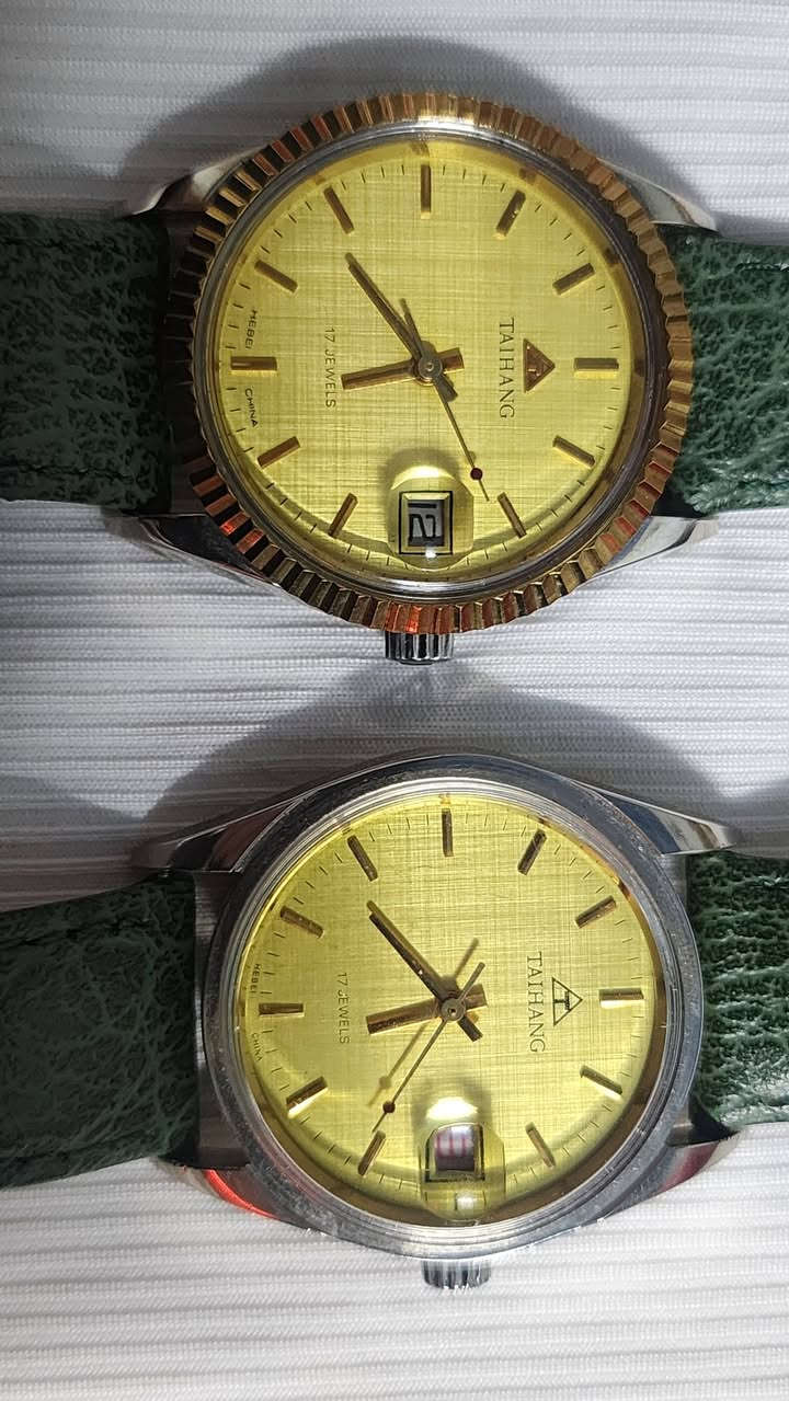 ساعة فنتج تايهانغ  ميكانيكية نصب تكويك يدوية بقطر 38 مم، مزودة بمسمار ذهبي ومينا ذهبي  17 حجر. نظافه 100%
سعر 2 ساعة 100 الف


**إذا كنت صاحب هذا الإعلان وتريد حذفه لأي سبب، رجاءا أرسل رسالة إلى الدعم الفني**