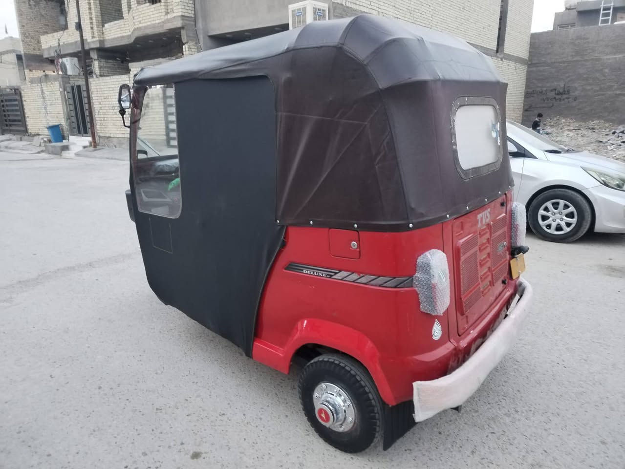 تكتك TVS موديل 2018 شهر 11 تكتك جديده جاهزه ما بيه اي نقص كبل للشارع المكان بغداد  العبيدي السعر 3000 الشراي يخابر ***********
