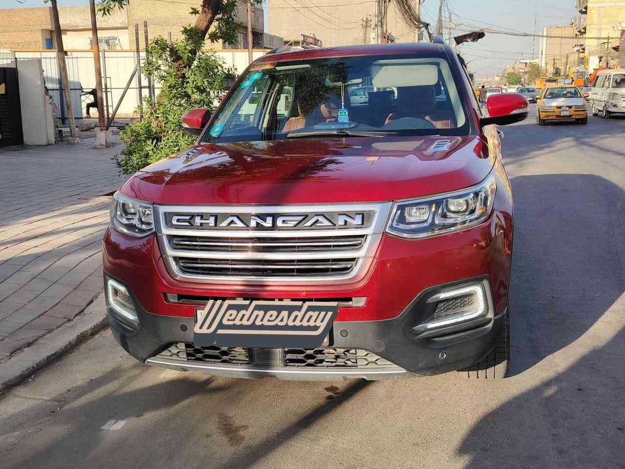 🔥 للبيع شانجان CS95 موديل 2019  الفول 🔥
💰 السعر: 20 مليون دينار عراقي 

🚘 Changan CS95 2019
📍 بغداد – حي الأمين
📄 مرقم بغداد الإنكليزي الجديد
✅ السيارة باسمي - مشروع وطني – تحويل ثاني يوم
 
📆 السنوية جديدة لحد 2031
📆 الهزة جديدة باقي بيها سنة
📆 سونار جديد يم سونار المندلاوي 

✨ المواصفات والتجهيزات:
▪️ محرك 2.0 Turbo اقتصادي وقوي
▪️ سحب أمامي (Two Wheel)
▪️ ماشية 80 ألف كم فقط قابب للزيادة 
▪️ 7 راكب
▪️ بانوراما (فتحة سقف)
▪️ شاشة تابلت ضخمة
▪️ كامرة خلفية
▪️ جنطة كهربائية
▪️ دخول ذكي + بصمة تشغيل وأبواب
▪️ تشغيل عن بعد
▪️ هاند بريك كهربائي
▪️ أوتو بريك
▪️ كراسي كهربائية
▪️ تحكم ستيرن جهتين
▪️ حساسات أمامية وخلفية
▪️ سونار حديث
▪️ إنارة محيطية LED داخلية فخمة
▪️ تبريد 3 قطعة ثلج ❄️
▪️ إيرباكات موجودة
▪️ مرايا شفط تفتح وتنسد تلقائي ويا التشغيل والإطفاء

⚙️ أنظمة القيادة:
✅ Eco
✅ Normal
✅ Sport
✅ Snow

📋 ملاحظات السيارة:
▪️ ضربة خفيفة بالجاملغ الأمامي وتم صبغه كلير
▪️ شخط بباب السائق وتم صبغه كلير
▪️ باب خلف السائق مصبوغ كلير

🚗   السيارة كاملة مكملة، محرك وكير خير من الله، استخدام مرتب ونظيف جدا.

   التواصل عبر الواتساب : ***********
