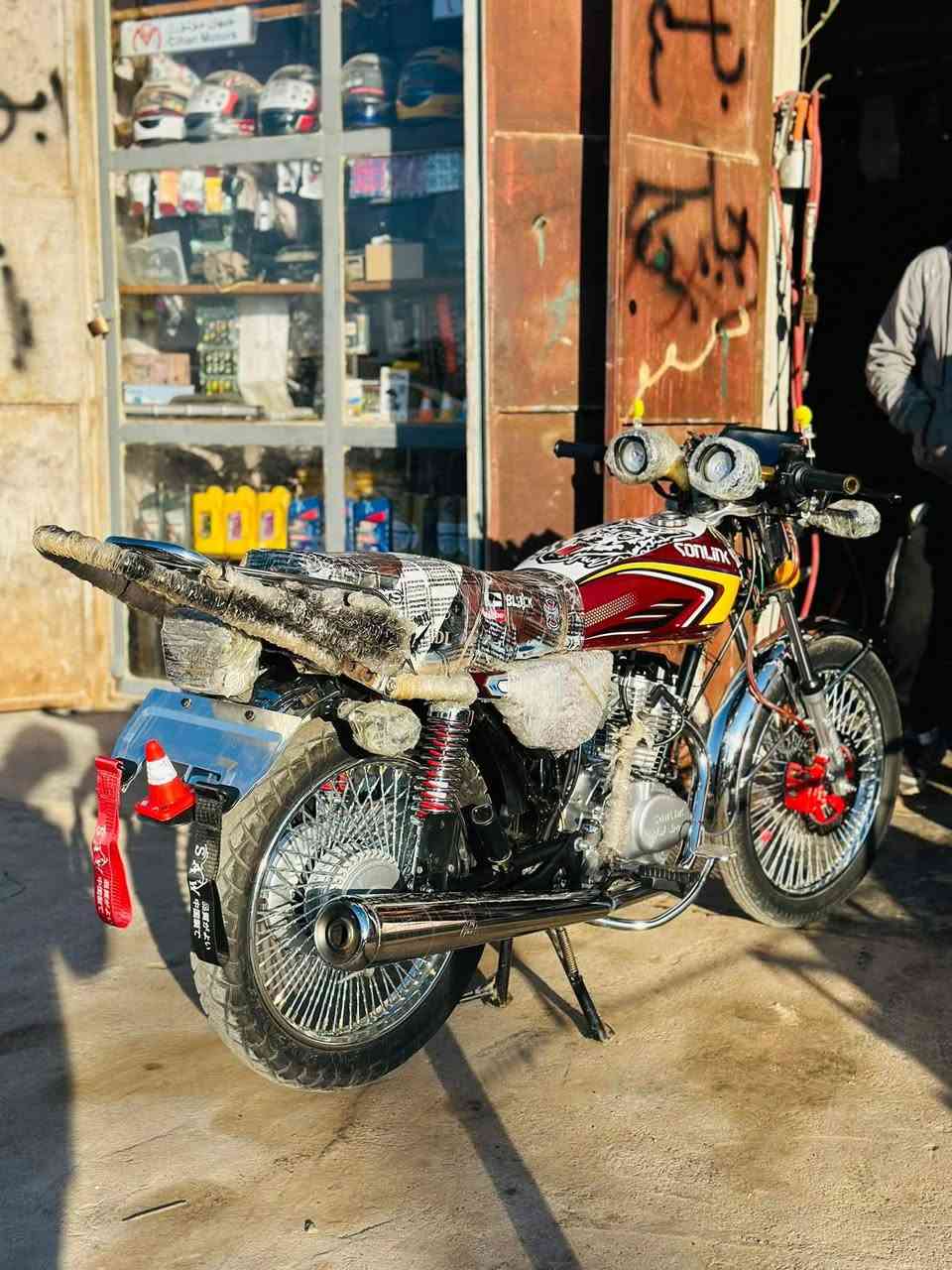 سلام عليكم دراجة تايكر مفولة اي نقص مابيهة اوراق كاملة موديل 25 مكاني ديالة ناحيت العضيم السعر 750 وبية مجال *********** اي ستفسار تصل علة هاذ رقم
