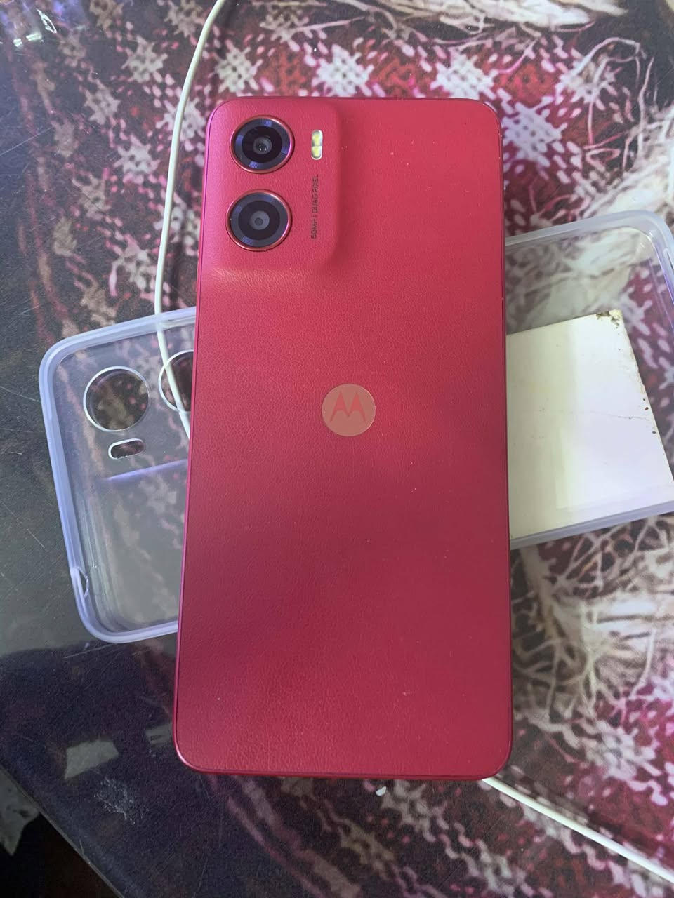 موترلا g15ضهر جلد ذاكره 128 من الفئه الاقتصاديه جهاز جديد لك 
مكاني بغداد حي العامل 120 وبي مجال 
***********واتساب  او ع الخاص
