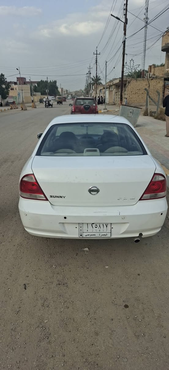 نيسان سني كوري 2007 رقم بصرة مشروع وطني باسمي سنويه 2029جاهزه كير مكينة حداديه تبريد تخم تاير باتري بيه ضربه مقدمه الچاملغ الايمن تعمير وصبغ وبيه الچاماغ الخالفي يم قبق البانزين بارد بدون صبغ وبيه تلگيط شي قليل السعر 75$ وبيه مجال مكانه ذي قار قضاء النصر تريد تحويل تريد وكالة   ت ***********
