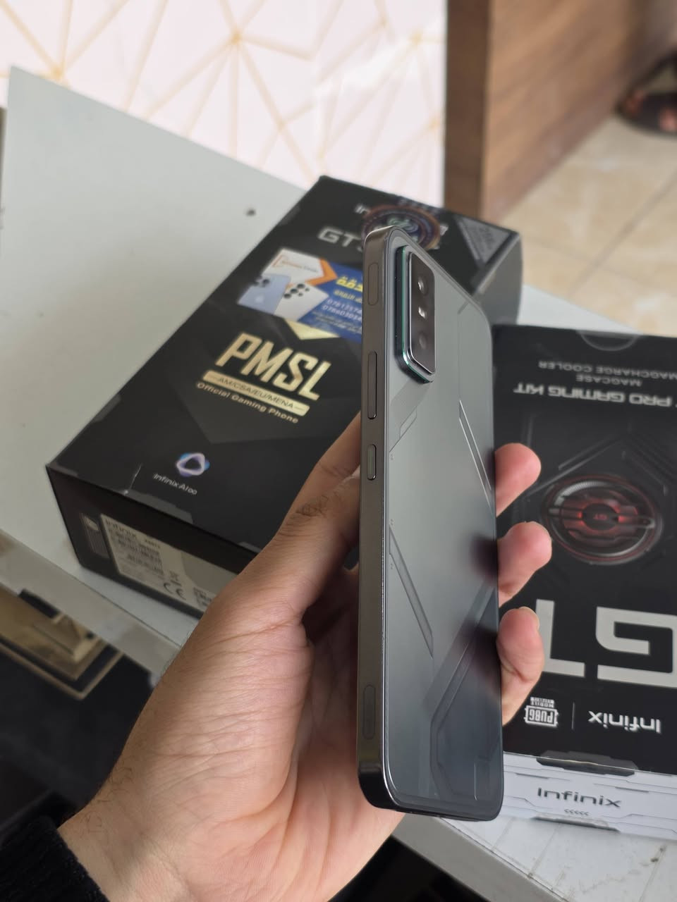 🟨متوفر 👇

🟡 انفنكس GT 30 pro 
🟡 ذاكرة/256 
🟡 رام/12 
🟡 ملحقات الأصلية كاملة 
🟡 نضافة 100% 
🟡 ببجي 120 🔥 
🟡 للبيع ولمراوس 
🟡 السعر مناسب 🔥
🟨 مستعدين لشراء جميع اجهزتكم أو مراوس بأي جهاز يعجبكم.
رابط قناة التلي تنزل جميع الأسعار https://t.me/mh21an

يتوفر خدمة توصيل 🚚داخل كربلاء 
او 🎗️
زيارة عنواننا الكائن 👇
العنوان// كربلاء// حي الغدير سوق حي الغدير //قرب مطعم أبو احمد //مجمع الجزيره الطبي//مركز الدقة للموبايل 
مصطفى ***********
مقتدى ***********
