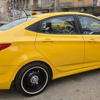 يا الله اكسنت ٢٠١٣ امريكي ضربتهة حوض الجنطه والقبق مال جنطه السياره كل...