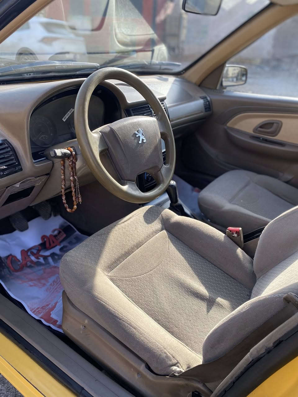 بيجو موديل 16 دشبول عالي كير محرك بحاله جيده  باتري جديد  تايرات تخم جديد تبريد تدفئه شغال مصفره هيئه وغرامات  مكانات صبغ عنوان بلديات سعر37 وبيهه مجال بسيط شرط تحويل ***********
