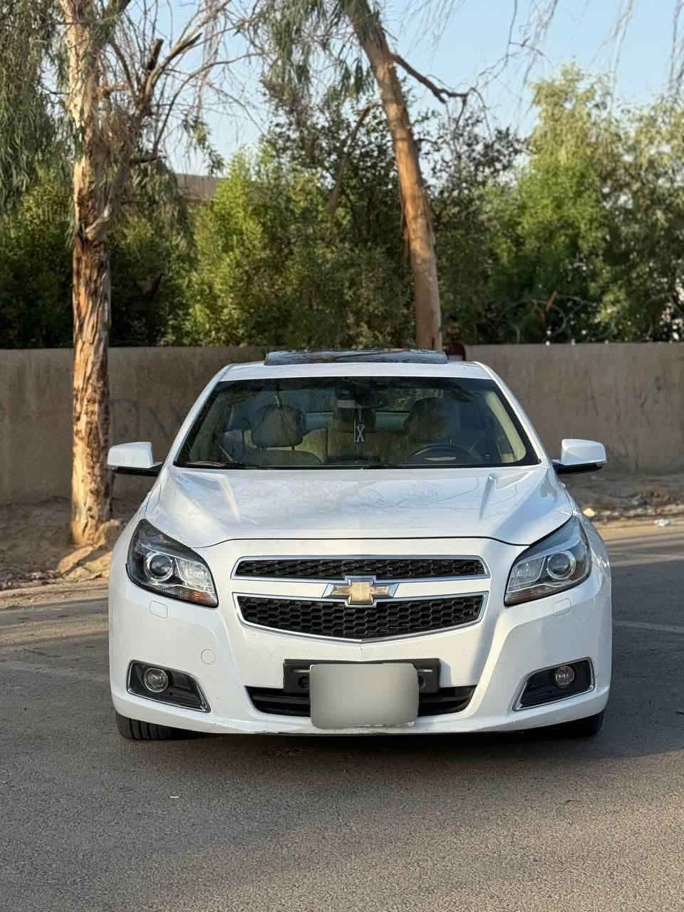 للبيع ماليبو موديل 2013 LTZ مال شركة المنصور رقم بغداد سيارة مكفوله من صبغ او تبديل ماشيه 95 الف بعدها على وضع شركة /***********
