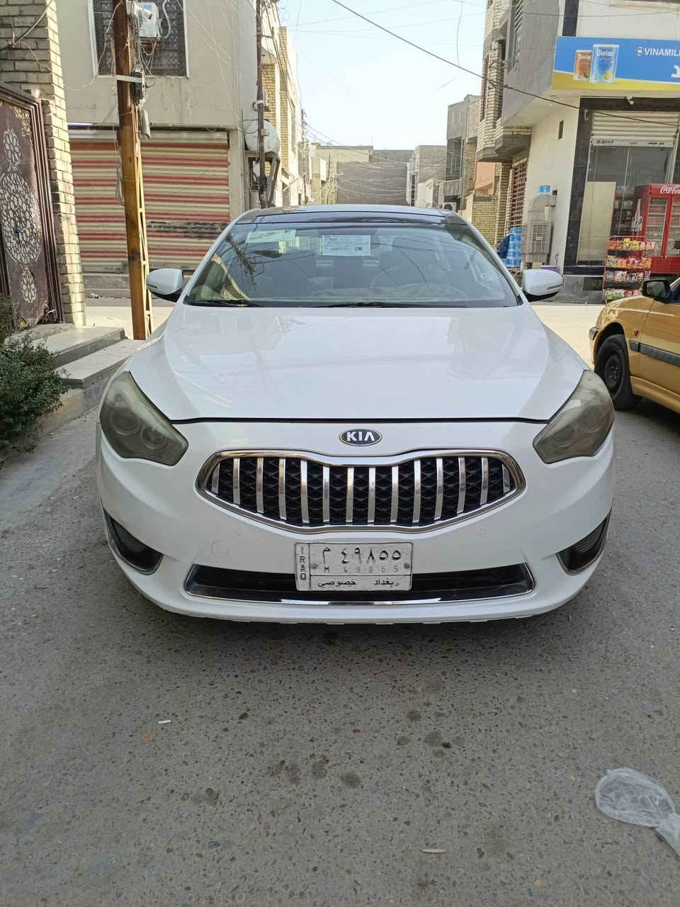 سلام عليكم شباب كيا كادنزا موديل 2014 بسمي سياره كفاله عامه من عدا الجاملغ الخلفي صفحه صدر بس صبغ بدون ضربه الباقي كله كفاله عامه من داعميه للداعميه فول vip مكينه ممفتوحه كير ممفتوح كله وضع بلادي من كولشي جاهزه مانقصها اي شي مكاني بغداد
السعر 133
***********
