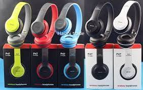 سعر السماعه 5000 مع التوصيل مجاني داخل الرفاعي 

 سماعات رأس لاسلكية P47 بلوتوث. 
تتميز بتصميم مريح وخفيف الوزن وقابل للطي لسهولة التخزين والحمل.
توفر صوتاً نقياً وجهيراً قوياً لتجربة استماع غامرة.
تدعم تقنية البلوتوث 4.1+EDR لاتصال مستقر.
يمكن أن توفر ما يصل إلى 4-6 ساعات من التشغيل المستمر.
تأتي بألوان متعددة مثل الأسود والأحمر والأزرق والأخضر.

 التوصيل مجاني داخل الرفاعي
. 

دلفري الرفاعي  
 ***********
