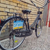 بايسكل بناتي 26 باله نضافة 80٪ السعر 110 وبي مجال مكاني قضاء الزوراء ا...