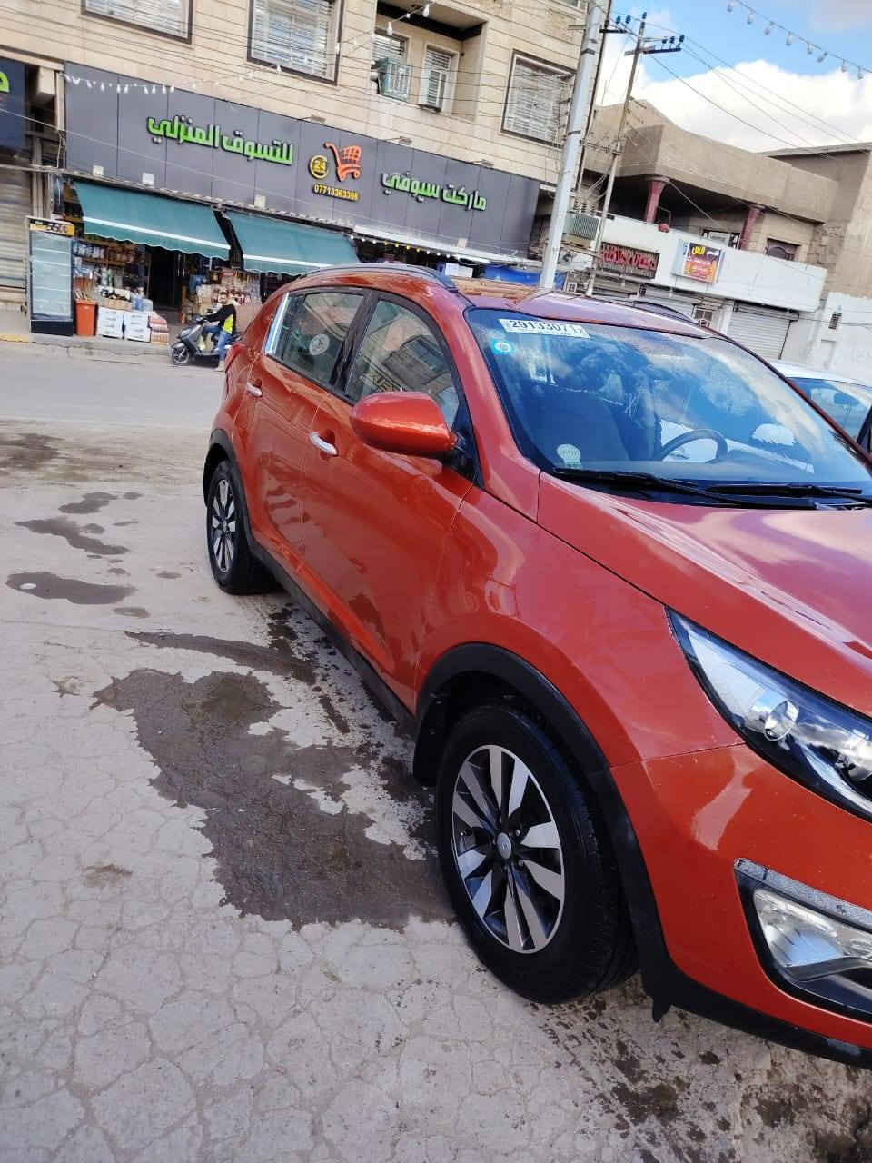 سبورتج ٢٠١٣ محرك ٢٤٠٠ دوش بيه اماكن صبغ السعر ١٢٣  الاستفسار الاتصال *********** مكان السيارة شهداء السيدية
