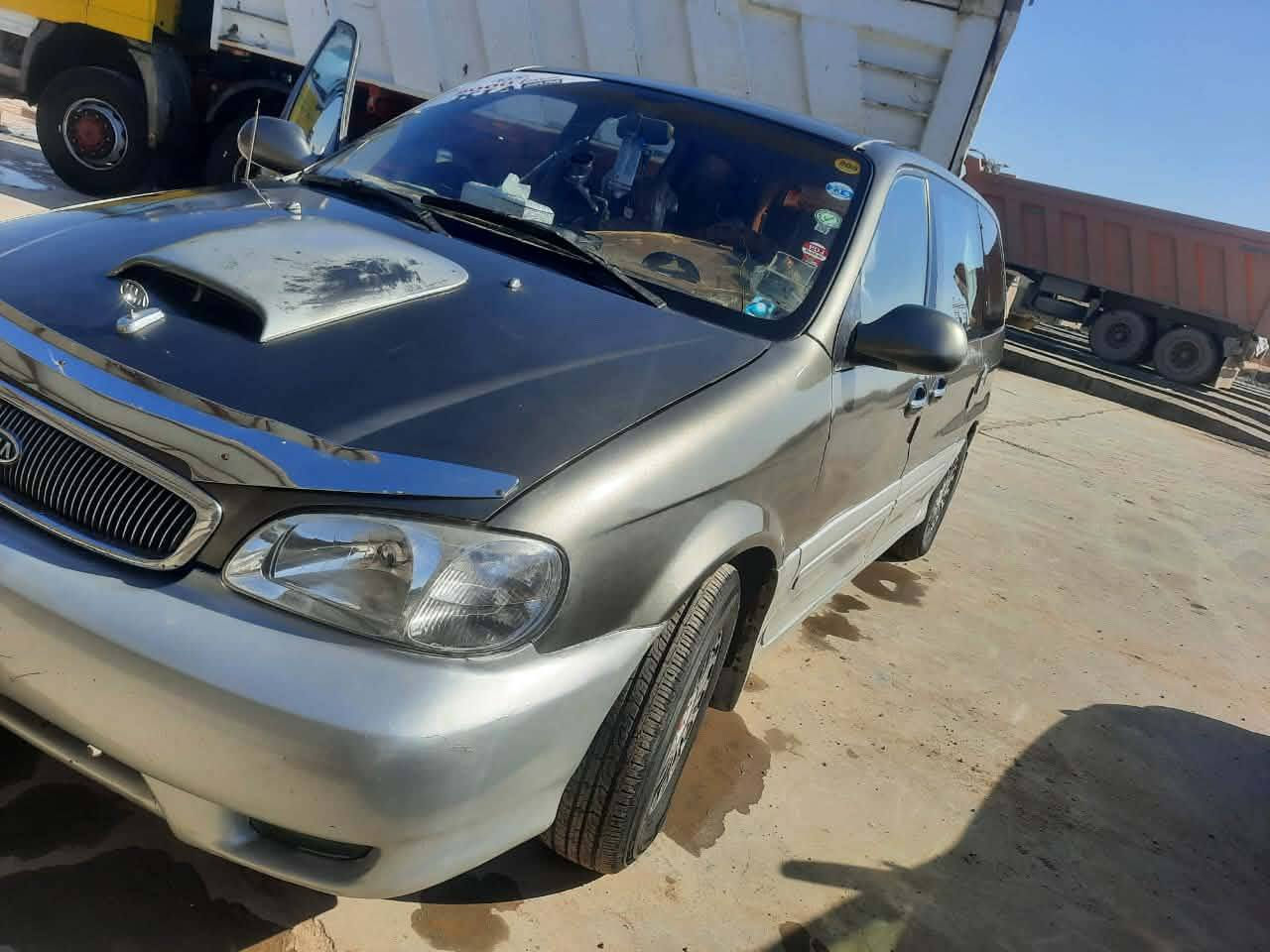 سلام عليكم كرنفال موديل 2001 محدث حجل وجنطه  مكينه وكير وحداديه كفاله تبريد 3قطع شغال ثلج لايت زنون عالي ناصي رقم بابل سنويه 27 مداور ثاني يوم للتواصل ***********واتساب مراوس حسب القناعه سيارات حديثه السعر خاص مكلف بلنشر
