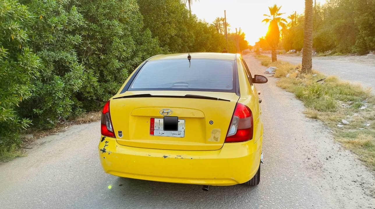 السلام عليكم
اكسنت 2008 خليجي 
السيارة جاهزة من كلشي بيها خيط بخار 
العنوان/الدوانية مركز
تبريد شغال 
السعر خاص 
للاستفسار/***********

