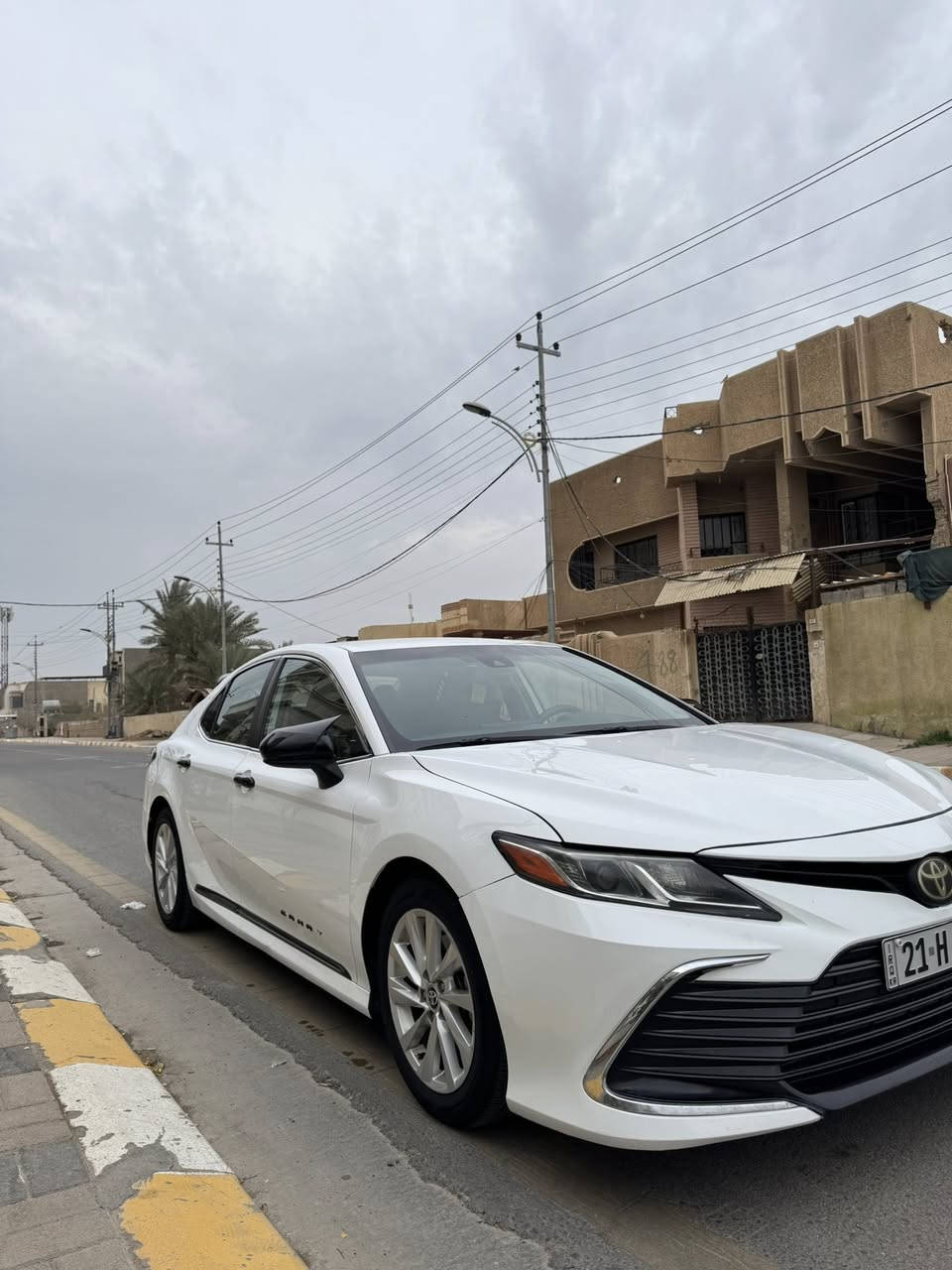 السلام عليكم 

كامري 2021 امريكي كلين تايتل 
بدون ضرر 

فئة LE

رقم سليمانية بأسمي 

السيارة داخله سستم بوكالة تيوتا 

كل صيانتها بالوكالة 
السيارة نظيفة ومابيها اي عيب 

محرك بانزين 2500 شاشه كبيره
بچم كبس

ماشية 75 الف ميل 

بيع فقط 

مكانها الفلوجة 
للأستفسار اكثر 

***********
