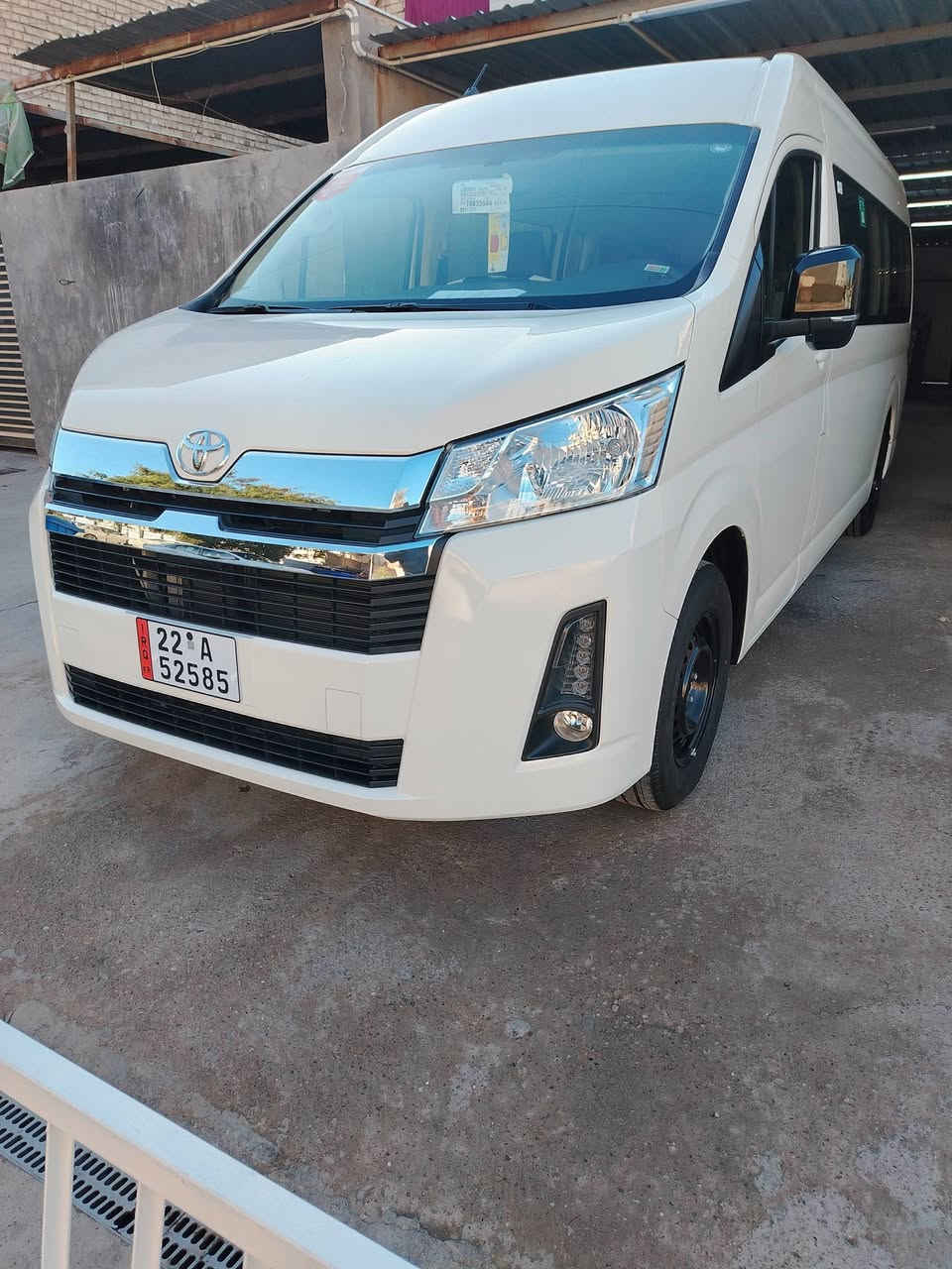 السلام عليكم هايسه موديل ٢٦ زيرو فول موصفات كير اوتوماتيك رقم أربيل ضمان شركة ساز لاستفسار على الرقم *********** مكان السياره غزاليه
