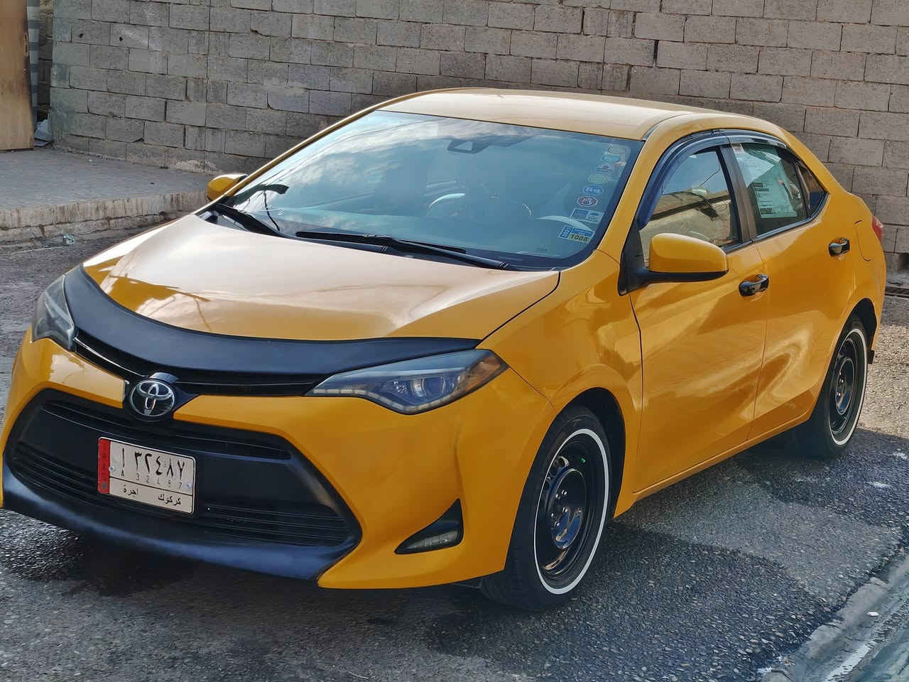 سلام عليكم..
كورلا للبيع موديل ٢٠١٩ رقم كركوك مصفر نقابه سياره شرط تحويل باتري جديد  تاير ويل تخم جديد سياره غاز كاربو بانزين# ضر جاملق سايق وبنيد بدون لقد بيه شبر بل شاصي سياره حلوه كشره كله بدون بعجون ولا تصفيات  وجديده سعر 158 $بيه مجال اتصال ***********
