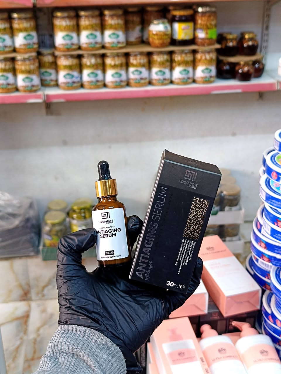 ✨ أسواق القيصر ترحب بكم ✨
🔥 عروض خاصة ولمدة محدودة 🔥
🔸 صبغ شعر
📌 L’Oréal Paris Excellence Creme
💰 السعر: 1000 دينار فقط
🔸 سيروم العناية بالبشرة
📌 Edwards Royale Anti Aging Serum – 30ml
💰 السعر: 500 دينار فقط
🔸 معطر الجسم (مضاد تعرق)
📌 Rexona Men Dry Long Lasting
💰 السعر: 1000 دينار فقط
🔸 جل الحلاقة
📌 Gillette Mach3 Shave Gel
💰 السعر: 2500 دينار فقط
🔸 دهن / لوشن ترطيب
📌 Ultra Compact Hand & Body Lotion
💰 السعر: 1000 دينار فقط
📍 العنوان: جنوب الموصل – ناحية الشورة
📢 الكمية محدودة… سارعوا بالشراء!


**إذا كنت صاحب هذا الإعلان وتريد حذفه لأي سبب، رجاءا أرسل رسالة إلى الدعم الفني**