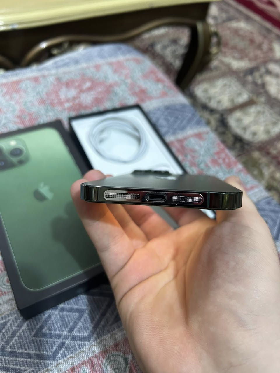 السلام عليكم🛑🛑🛑

أيفون13برو ماكس ذاكره 256
بطاريه86 حقيقيه شرق اسوط لون مميز جهاز جديد يخبل ممبدل بي شي وتر بروف بالحاسبه كله نورمال نضافه %100 كأنما ماخذه جديد وشرط وين متفحص روح افحص ("شخط مابي")
تفاصيل اكثر خاص

مكاني بابل الهاشميه
السعر 765 الف وبي مجال✅✅


**إذا كنت صاحب هذا الإعلان وتريد حذفه لأي سبب، رجاءا أرسل رسالة إلى الدعم الفني**