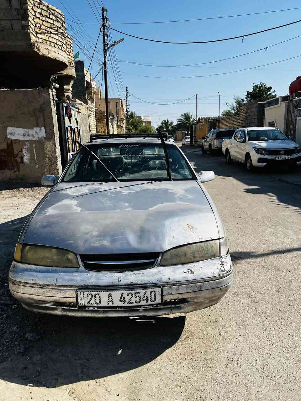 ابرنس فراشه موديل1996رقم انكليزي تحويل ثاني يوم السياره بس البنيد بي جراد  يراد صبغ جماليه بس خياسات بيه ام عمره كامل مكينه مفتوح مو ام سكر السياره جاهزه العنوان صلاح الدين الدجيل السعر 30او بيه مجال للشراي مايعجبك السعر اعبر المنشور لاتصال ***********
