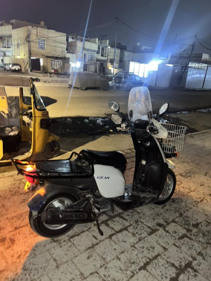 السلام عليكم دراجه للبيع بيكم نوزل كلشي كامل بيها كلشي شغال كهربائيات كامله سعرها 350وبيها مجال 
العنوان بغداد مدينه الصدر قطاع 71 
رقم الهاتف ***********
