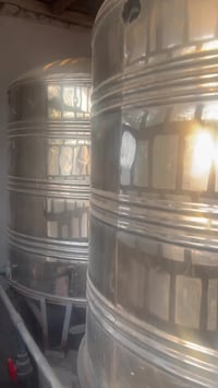 محطة تصفية مياه للبيع هيه وتانكياتها السعر 20 ورقه 07736436967