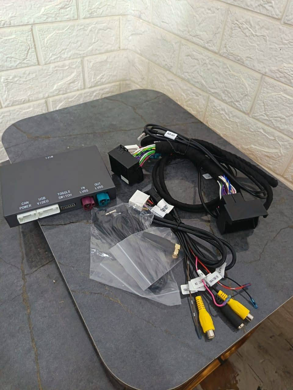 هذا طقم CarPlay وحدة لاسلكية لـ Apple  و Android Auto  للسيارات


**إذا كنت صاحب هذا الإعلان وتريد حذفه لأي سبب، رجاءا أرسل رسالة إلى الدعم الفني**