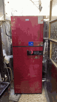 السلام وعليكم ثلاجه البيع جديده طك فلين حجمه (٢٤)العنوان بغداد جديده ا...