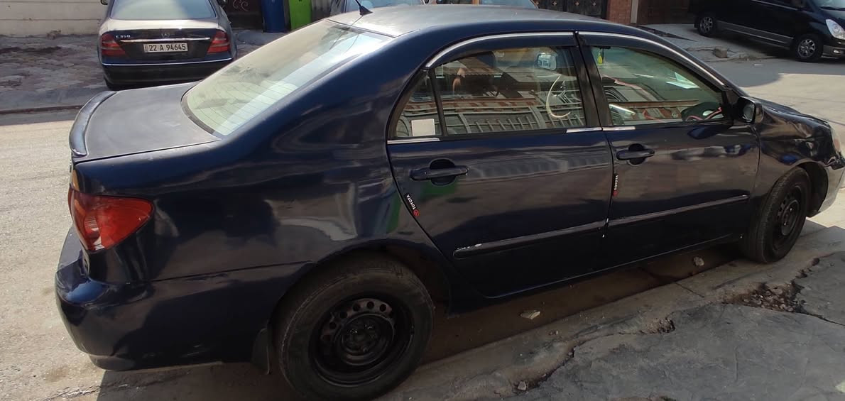 السلام عليكم
كورلا نحلة موديل ٢٠٠٧ الرقم بغداد ( انكليزي ) سيارة ضربتها امامي مصبوغة عام  السيارة نضيفة المحرك ١٨٠٠ المرغوب  دواخل السيارة نضيفة باسمي التحويل ثاني يوم كهربائية السيارة كاملة تجي تشوف بعينك وتحكم ع السيارة السعر (٧٨) وبيها مجال حك الجية مكان السيارة بغداد ( الشعب الاسواق المركزية)


**إذا كنت صاحب هذا الإعلان وتريد حذفه لأي سبب، رجاءا أرسل رسالة إلى الدعم الفني**